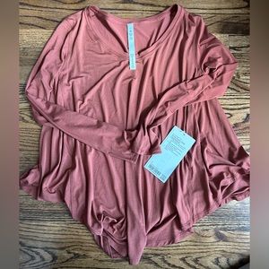 Lululemon up for down time long sleeve